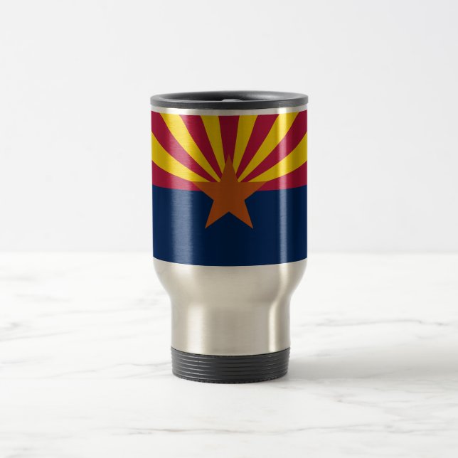 Mug De Voyage Drapeau de l'État de l'Arizona (Centre)