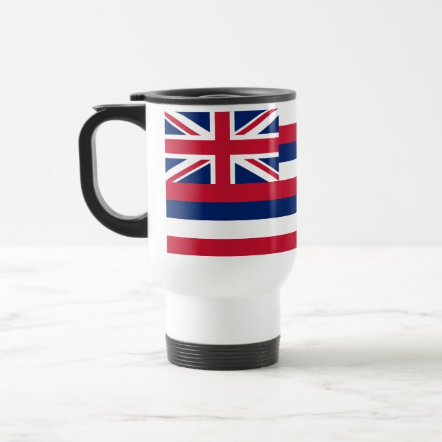 Mug De Voyage Drapeau de l'État d'Hawaii (Gauche)