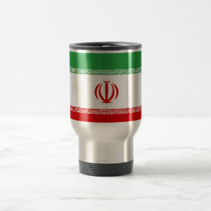 Mug De Voyage Drapeau de l'Iran