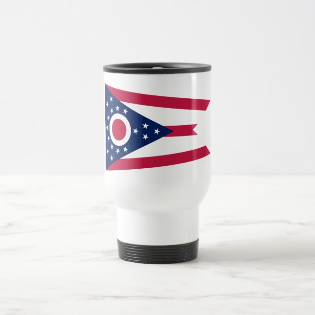 Mug De Voyage Drapeau de l'Ohio (Centre)