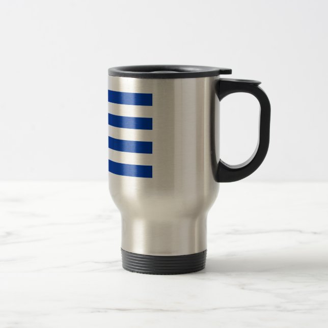 Mug De Voyage Drapeau de l'Uruguay (Droit)