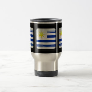 Mug De Voyage Drapeau de l'Uruguay