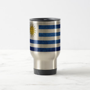 Mug De Voyage Drapeau de l'Uruguay