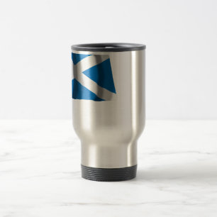 Mug De Voyage Drapeau de ondulation de l'Ecosse St Andrew