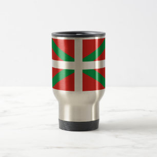 Mug De Voyage Drapeau de Pais Vasco (Espagne)