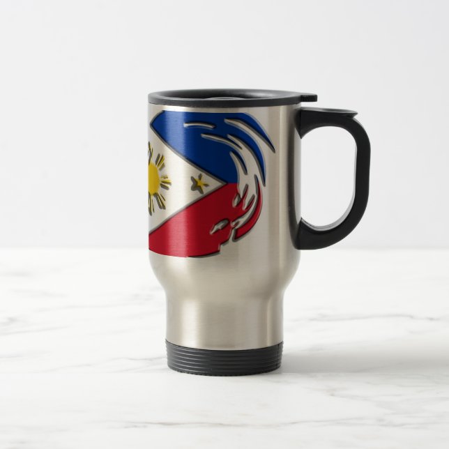 Mug De Voyage Drapeau de Philippines (Droit)