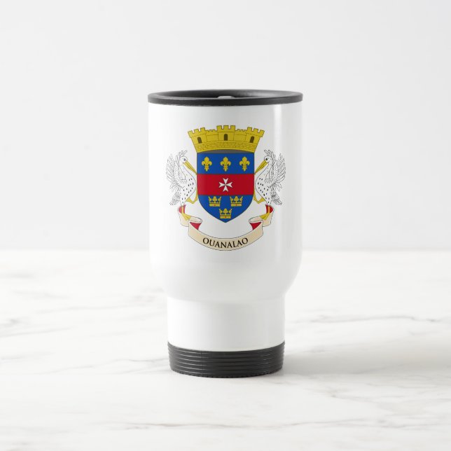 Mug De Voyage Drapeau de Saint-Barthélemy (Centre)