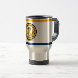 Mug De Voyage Drapeau de San Jose, Californie