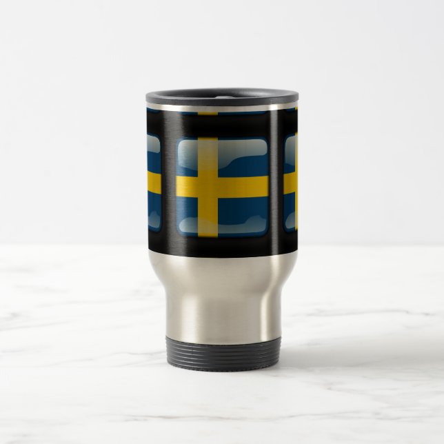 Mug De Voyage Drapeau de Suède (Centre)