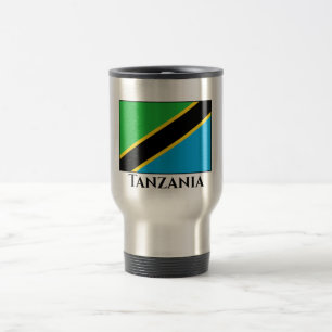 Mug De Voyage Drapeau de Tanzanie