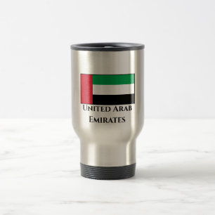 Mug De Voyage Drapeau des Émirats arabes unis