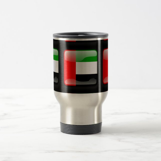 Mug De Voyage Drapeau des Émirats arabes unis (Centre)