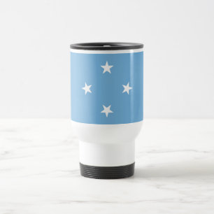 Mug De Voyage Drapeau des États fédérés de Micronésie