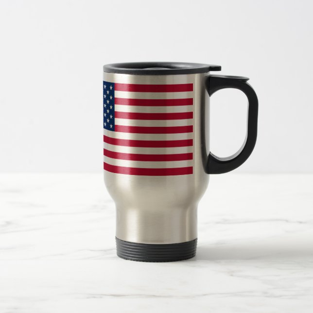 Mug De Voyage Drapeau des États-Unis d'Amérique (Droit)