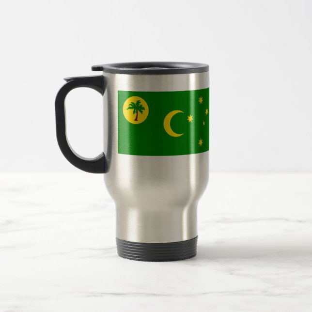 Mug De Voyage Drapeau des îles Cocos, Australie (Gauche)