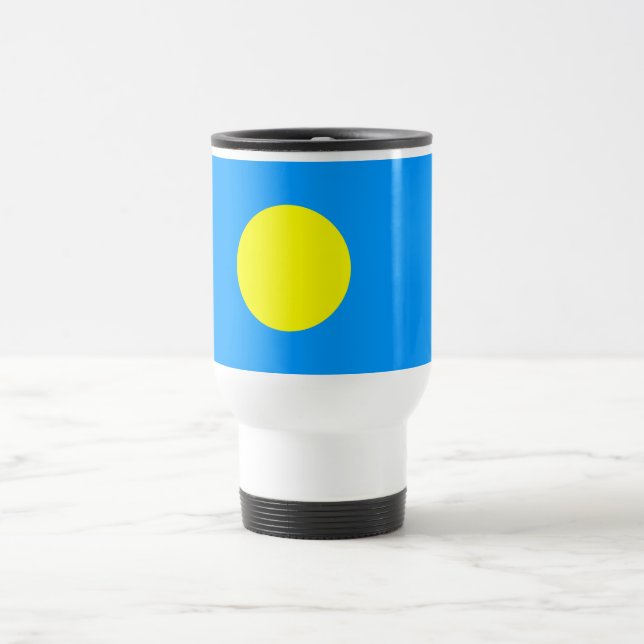 Mug De Voyage Drapeau des Palaos (Centre)