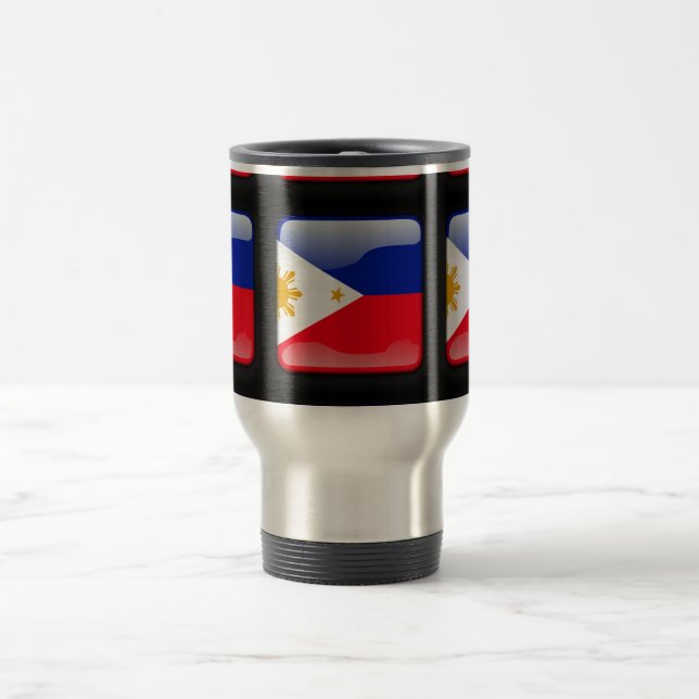 Mug De Voyage Drapeau des Philippines (Centre)