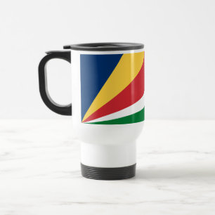 Mug De Voyage Drapeau des Seychelles