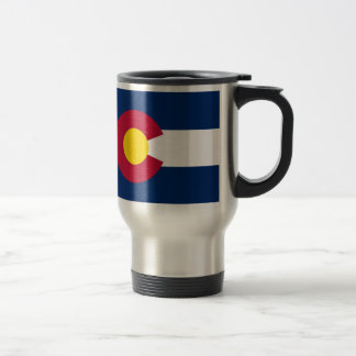 Mug De Voyage Drapeau d'état du Colorado