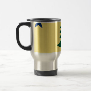 Mug De Voyage Drapeau d'État du Maine 1901