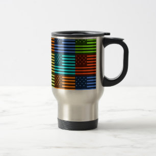 Mug De Voyage Drapeau drôle USA