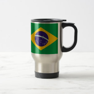 Mug De Voyage Drapeau du Brésil Bandeira do Brasil