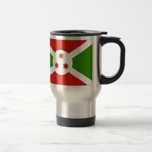 Mug De Voyage Drapeau du Burundi