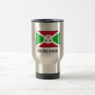 Mug De Voyage Drapeau du Burundi