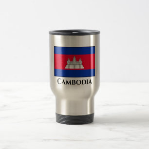 Mug De Voyage Drapeau du Cambodge