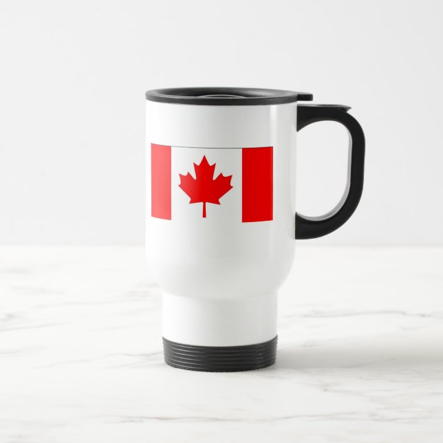 Mug De Voyage Drapeau du Canada (Droite)
