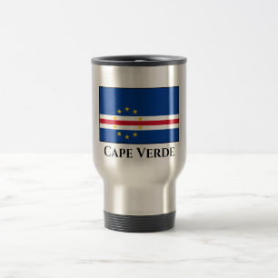 Mug De Voyage Drapeau du Cap-Vert