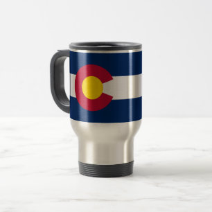 Mug De Voyage Drapeau du Colorado