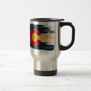 Mug De Voyage Drapeau du Colorado