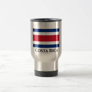 Mug De Voyage Drapeau du Costa Rica