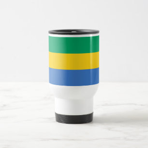 Mug De Voyage Drapeau du Gabon