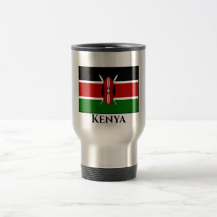 Mug De Voyage Drapeau du Kenya