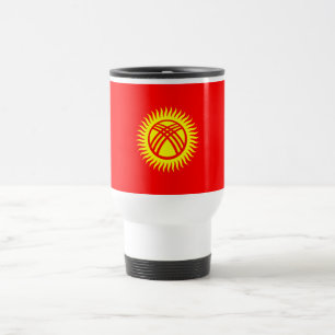 Mug De Voyage Drapeau du Kirghizistan