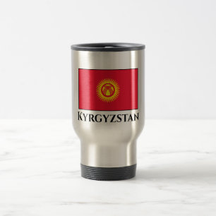 Mug De Voyage Drapeau du Kirghizistan