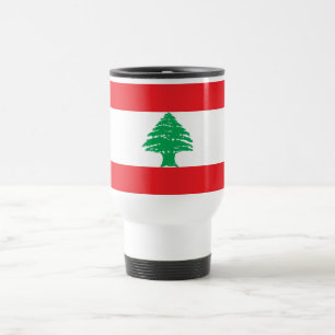 Mug De Voyage Drapeau du Liban