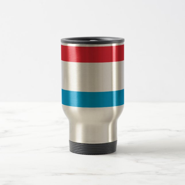Mug De Voyage Drapeau du Luxembourg Voyage / Mug Commuter (Centre)