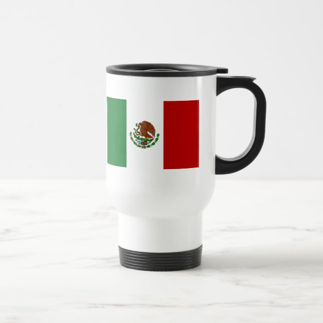 Mug De Voyage Drapeau du Mexique (Droite)