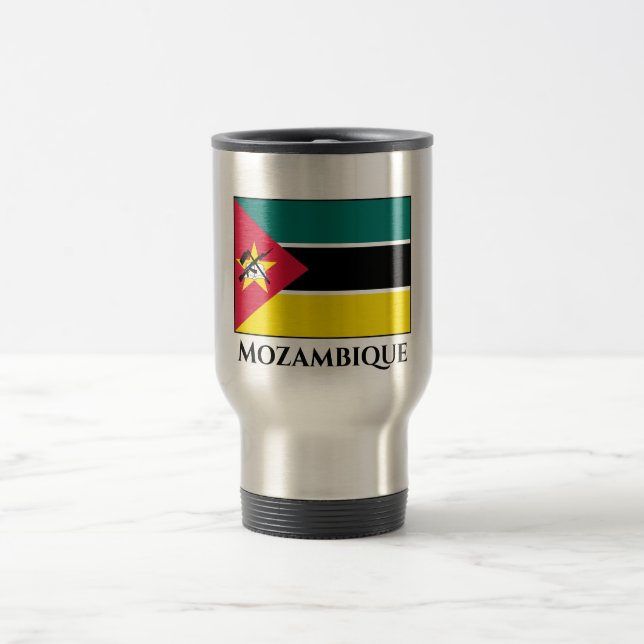 Mug De Voyage Drapeau du Mozambique (Centre)