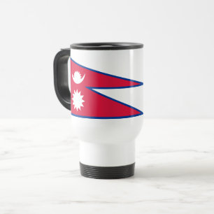 Mug De Voyage Drapeau du Népal