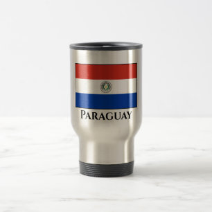 Mug De Voyage Drapeau du Paraguay (Paraguay)