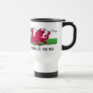 Mug De Voyage Drapeau du Pays de Galles