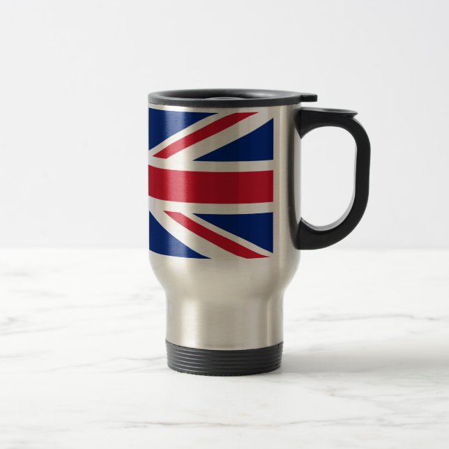 Mug De Voyage Drapeau du Royaume-Uni (Droit)