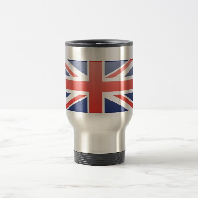 Mug De Voyage Drapeau du Royaume-Uni (Centre)