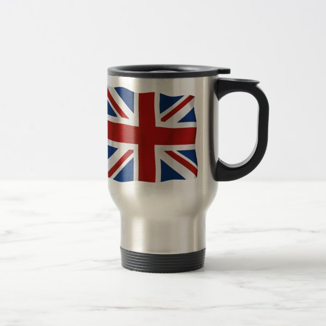 Mug De Voyage Drapeau du Royaume-Uni (Droit)