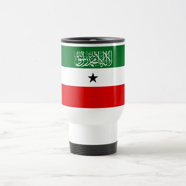 Mug De Voyage Drapeau du Somaliland (Centre)