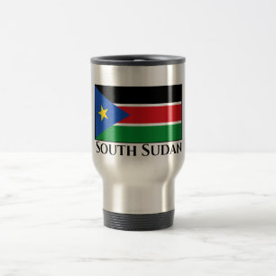 Mug De Voyage Drapeau du Soudan du Sud